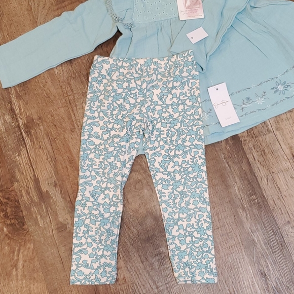 NWT 2T girl Jessica Simpson beautiful blue outfit - Picture 10 of 16